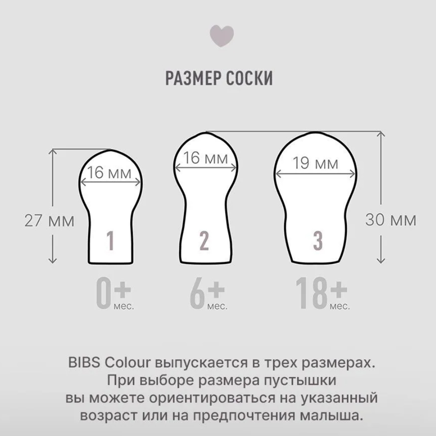 Пустышка латексная BIBS x Moomin Colour, 0+ мес