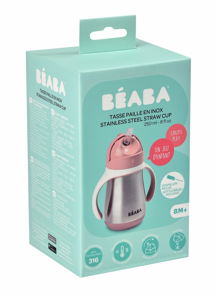 Поильник-термос Beaba Tasse Paille 250 мл