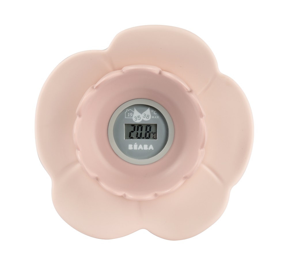 Термометр Beaba "LOTUS" / THERM LOTUS OLD PINK NEW 2021 цифровой 920377