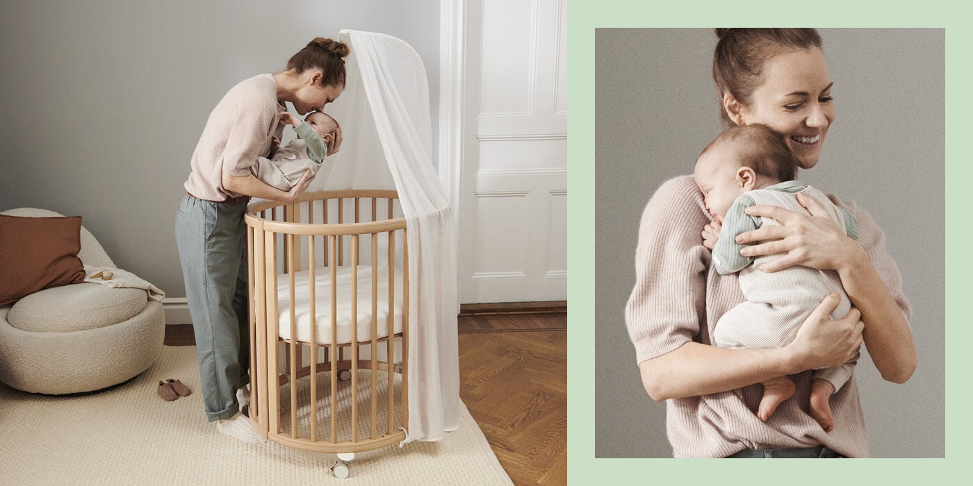 Люлька круглая Stokke Sleepi Mini