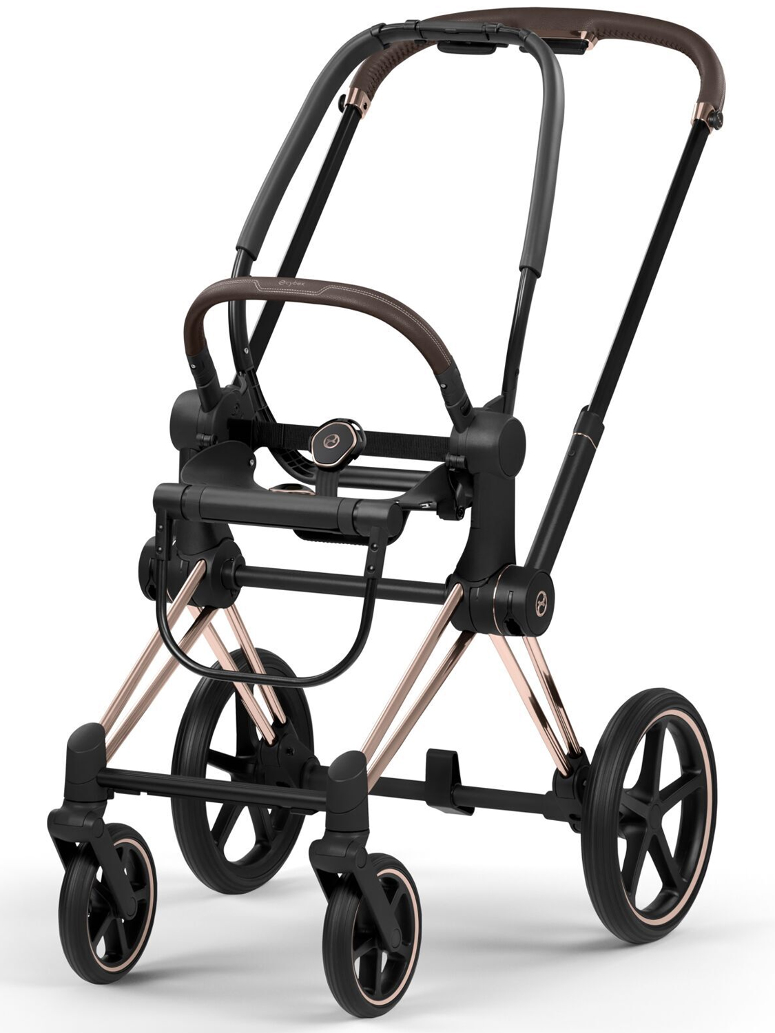 Коляска 2 в 1 Cybex Priam (5) Style шасси Rosegold