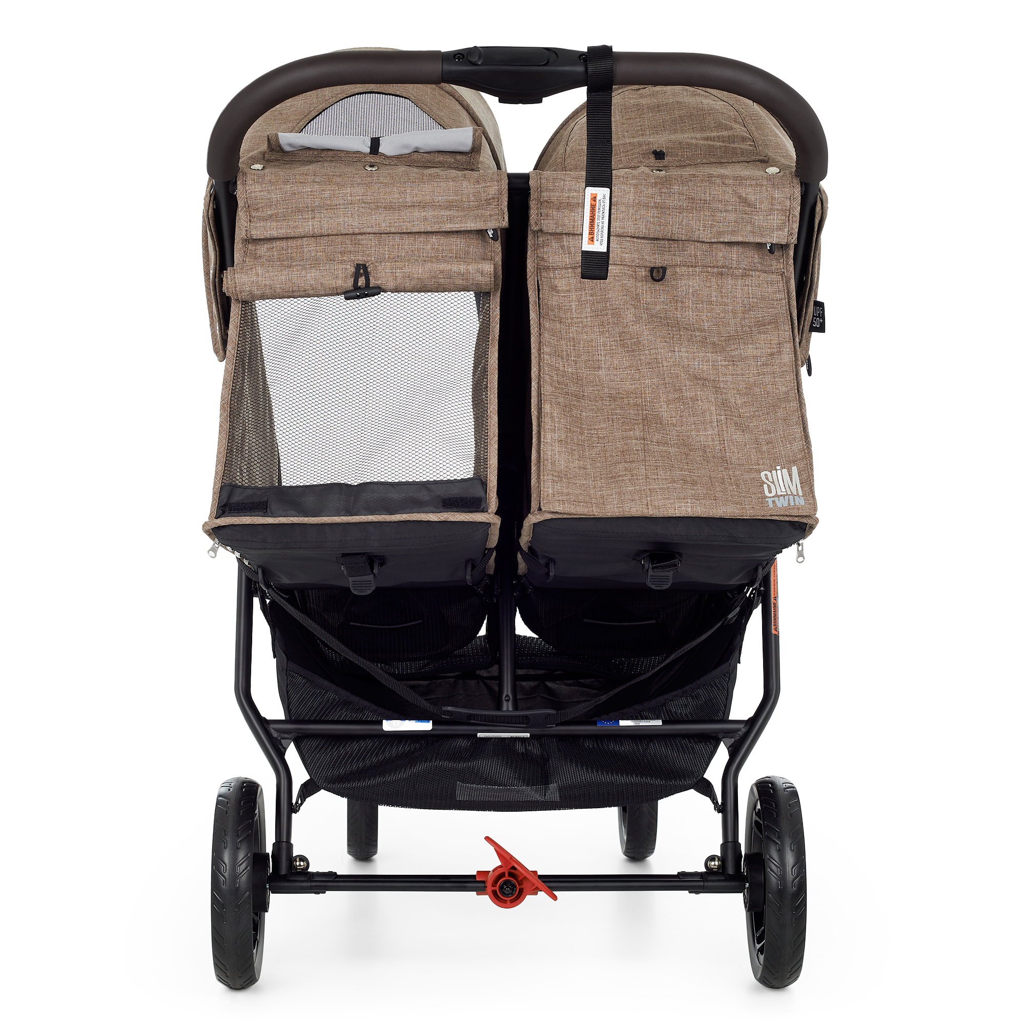 Коляска прогулочная для двойни Valco Baby Slim Twin Tailormade