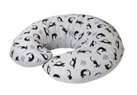 Подушка для кормления Ceba Baby Physio Mini (Себа Беби Физио Мини) Grey Cats трикотаж W-702-700-513