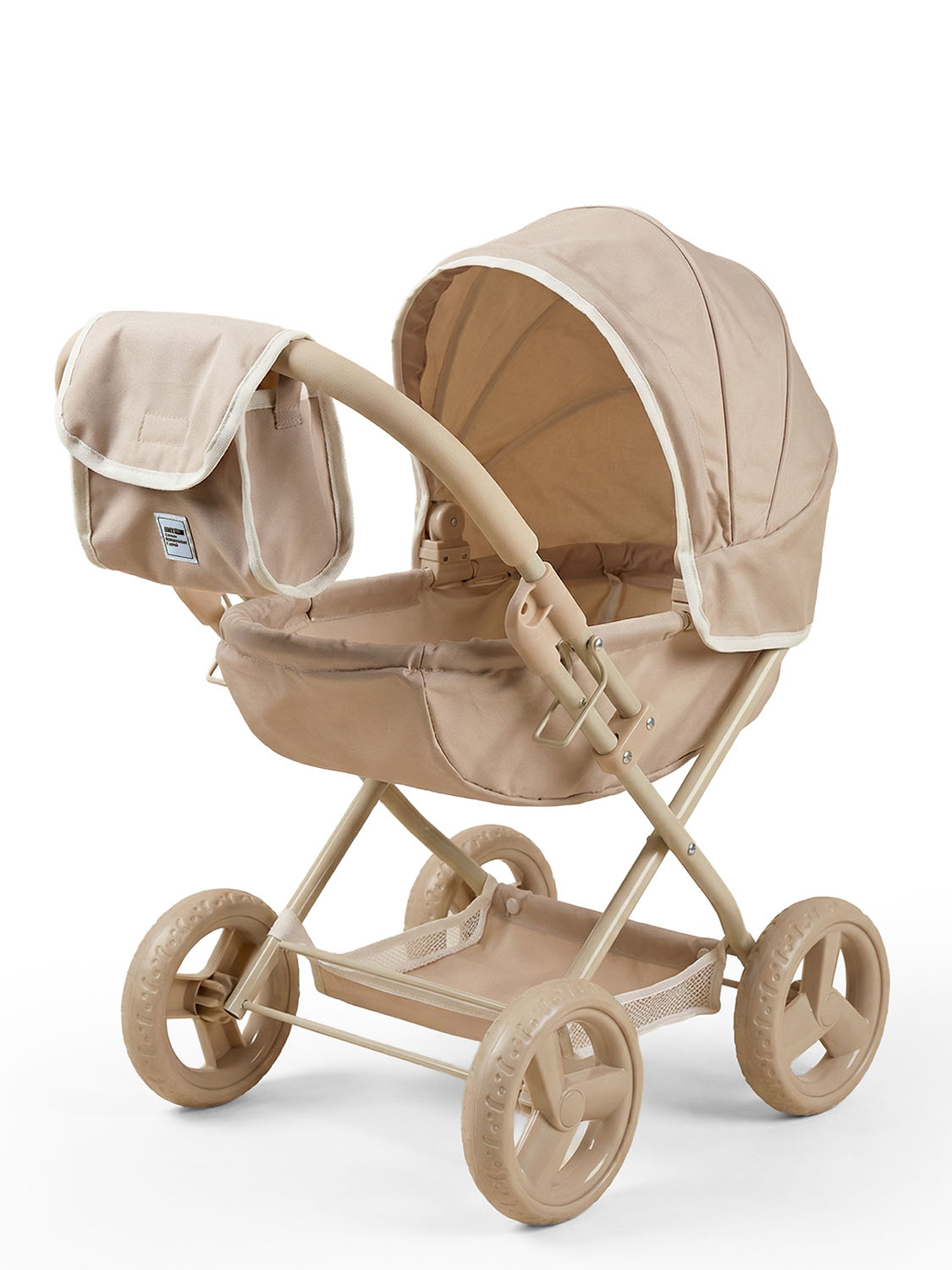 Коляска UNIX Kids Cradle Doll для кукол Бежевый (Camel) DOLLCRADLECL