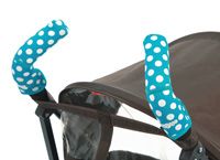 Чехлы Choopie CityGrips (Сити Грипс) на ручки для коляски-трости 369/4202 polka-dot aqua