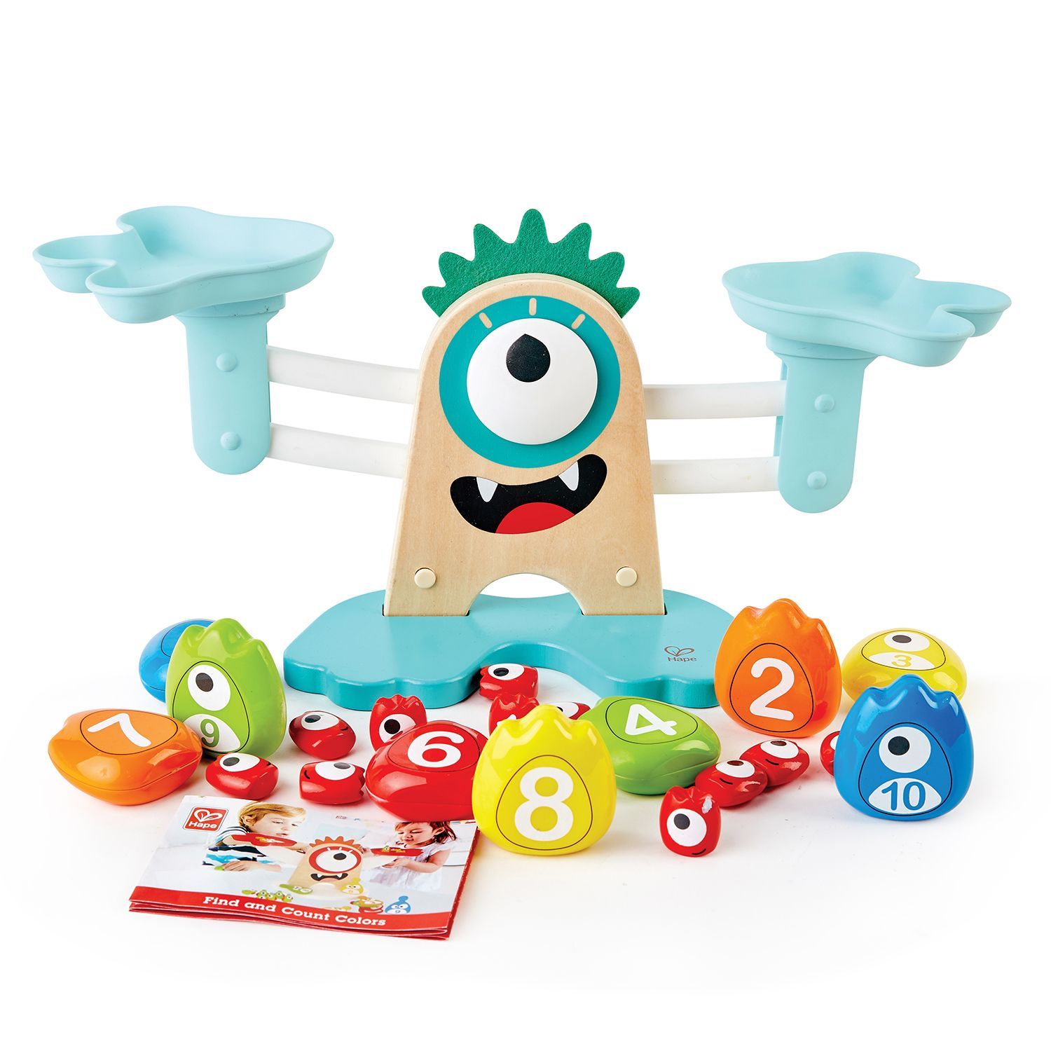 Игрушечные весы Hape «Монстрики»