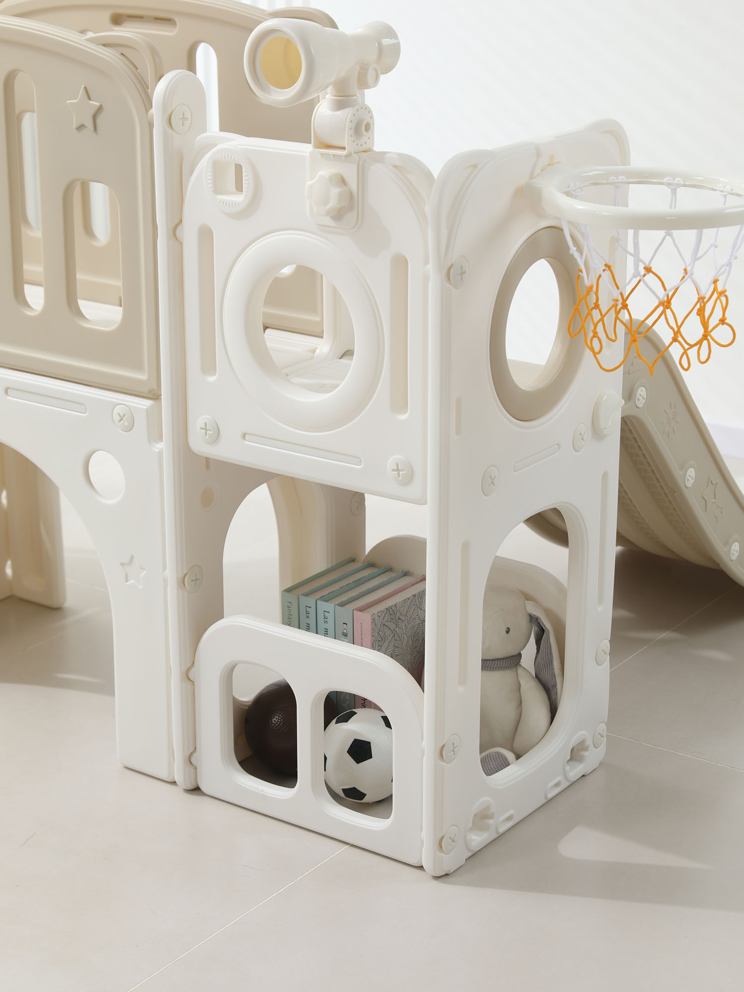 Комплекс игровой UNIX Kids горка, баскетбольное кольцо, смотровая башня Star