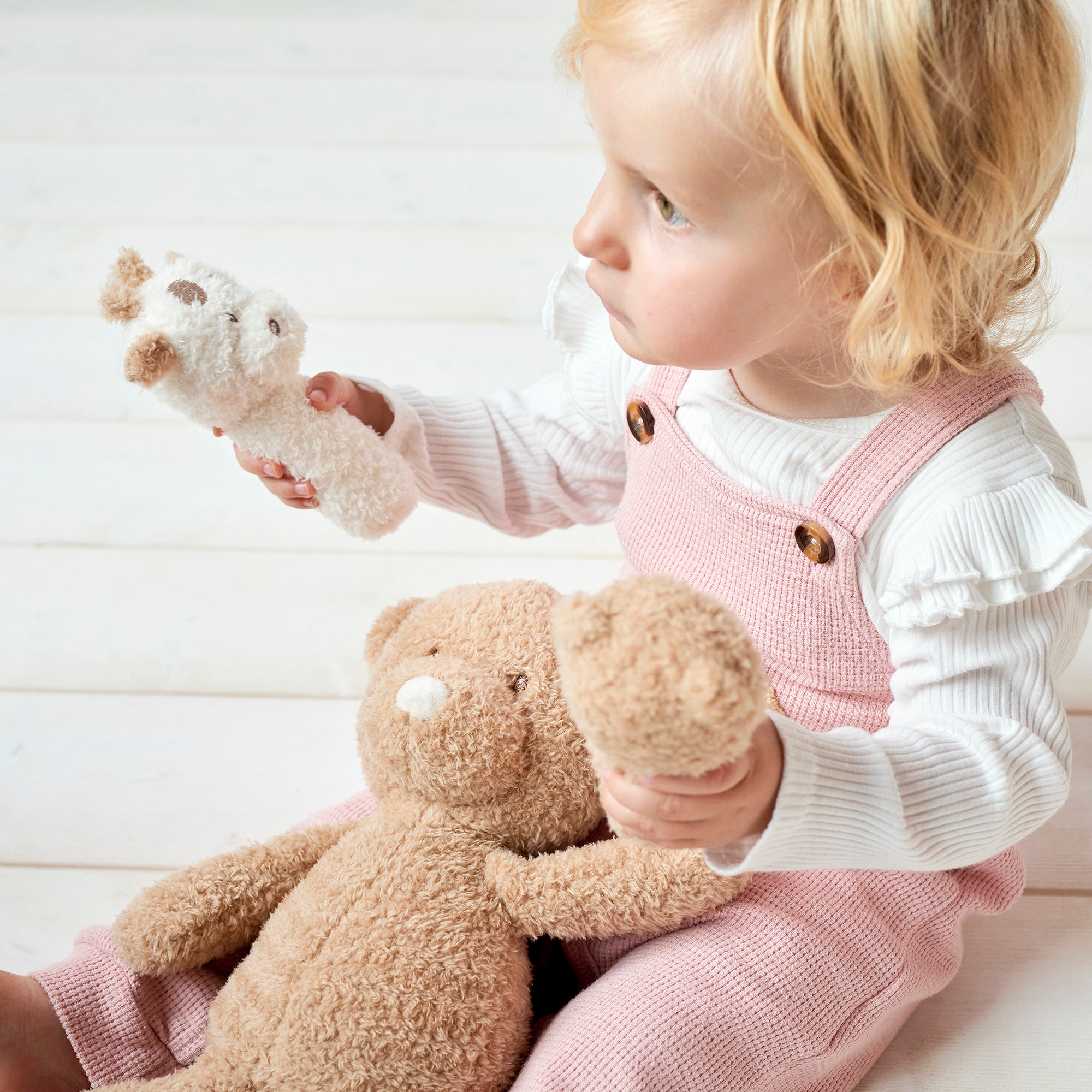 Игрушка мягкая Nattou Rattle TEDDY Шар 856256