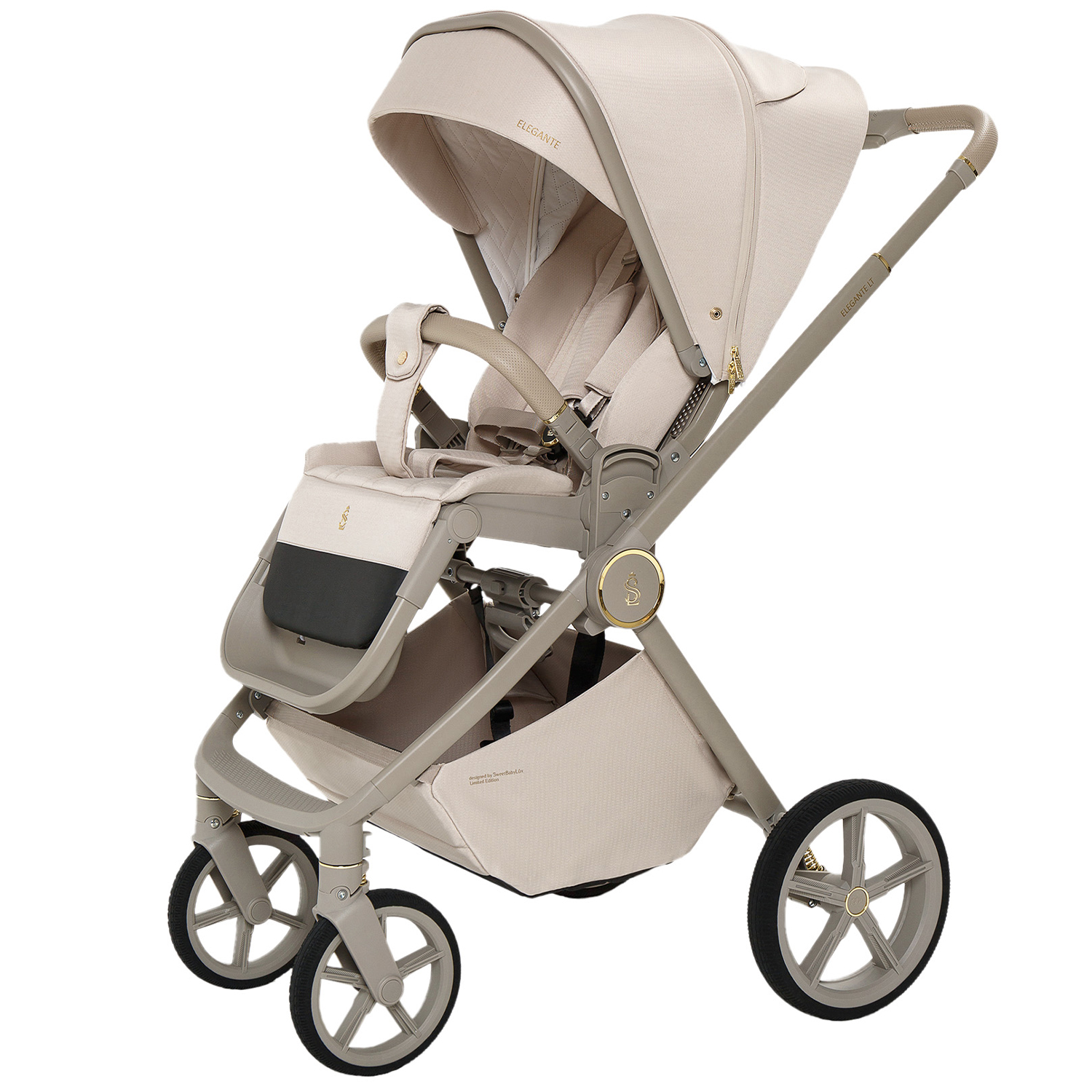 Коляска 3 в 1 SBL Elegante LT Beige