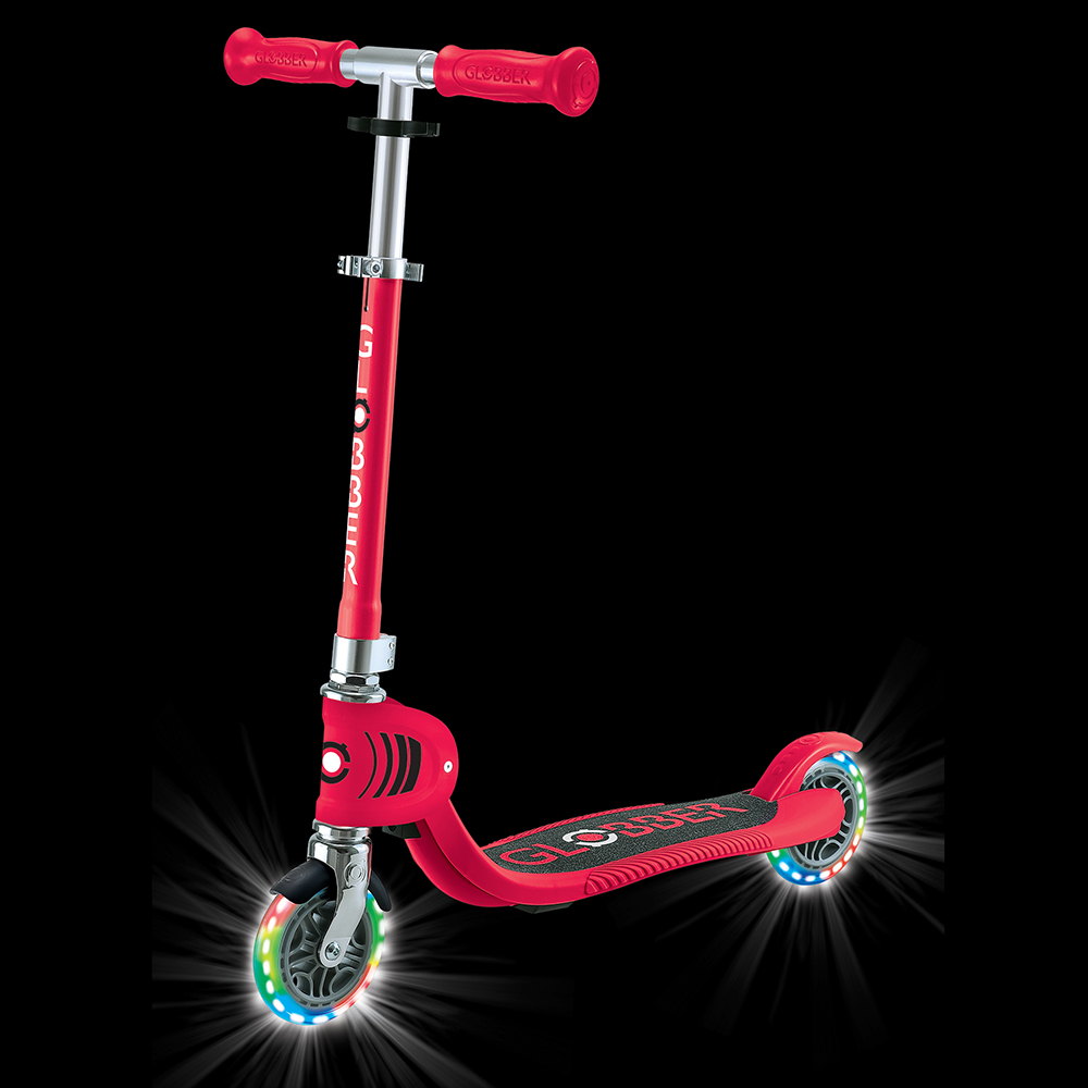 Самокат GLOBBER FLOW FOLDABLE JUNIOR LIGHTS