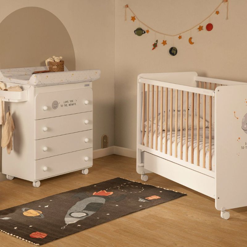 Бортики + покрывало 120х60 Micuna Halley TX-1650