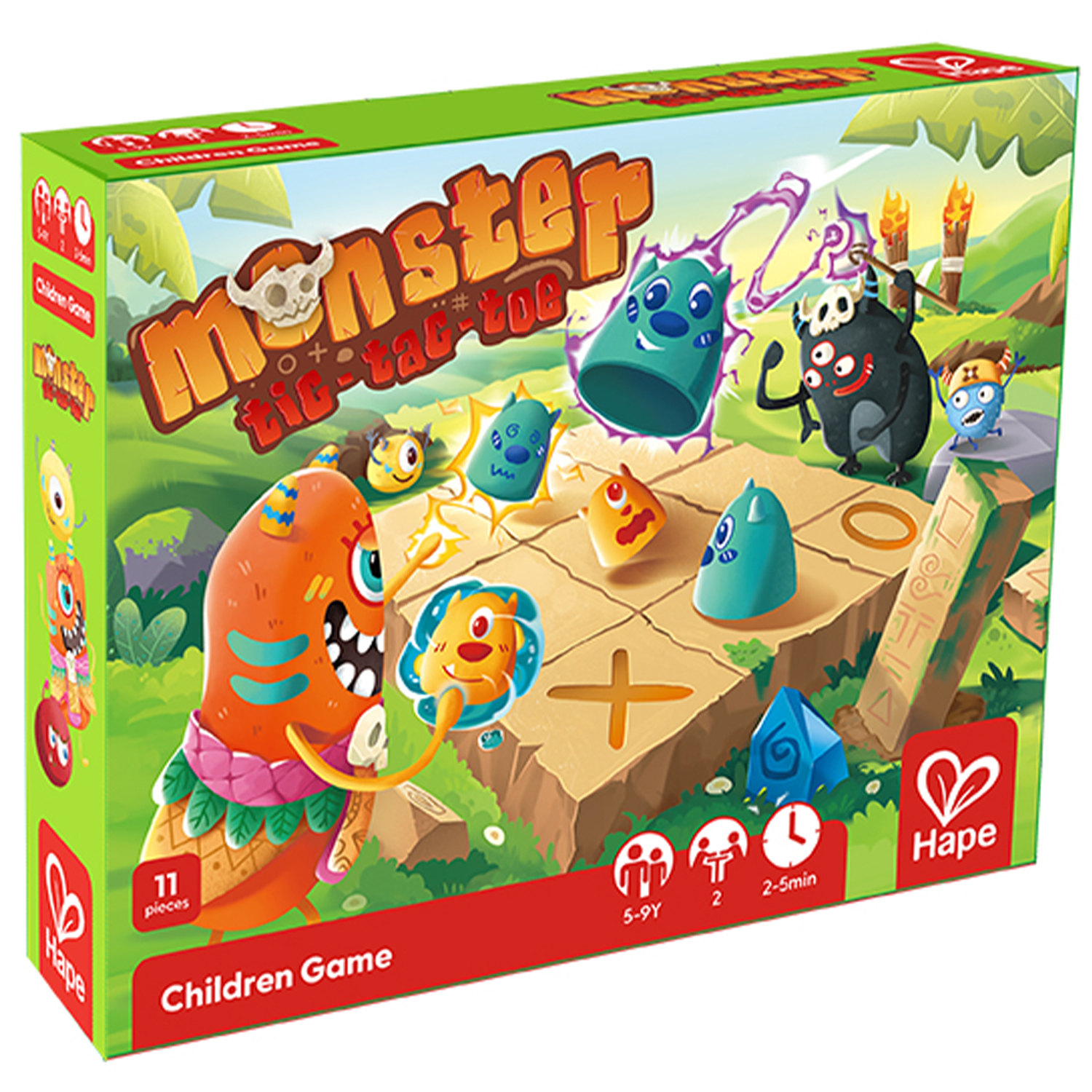 Настольная игра Hape «Монстрики наступают»