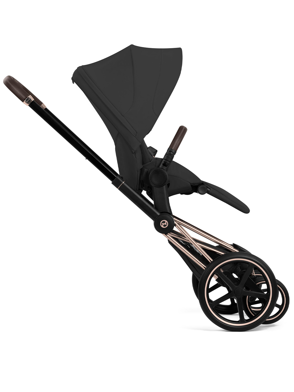 Коляска 2 в 1 Cybex Priam (5) Style шасси Rosegold