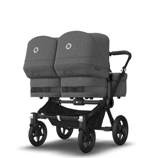 Коляска 2 в 1 Bugaboo Donkey5 Twin шасси Black