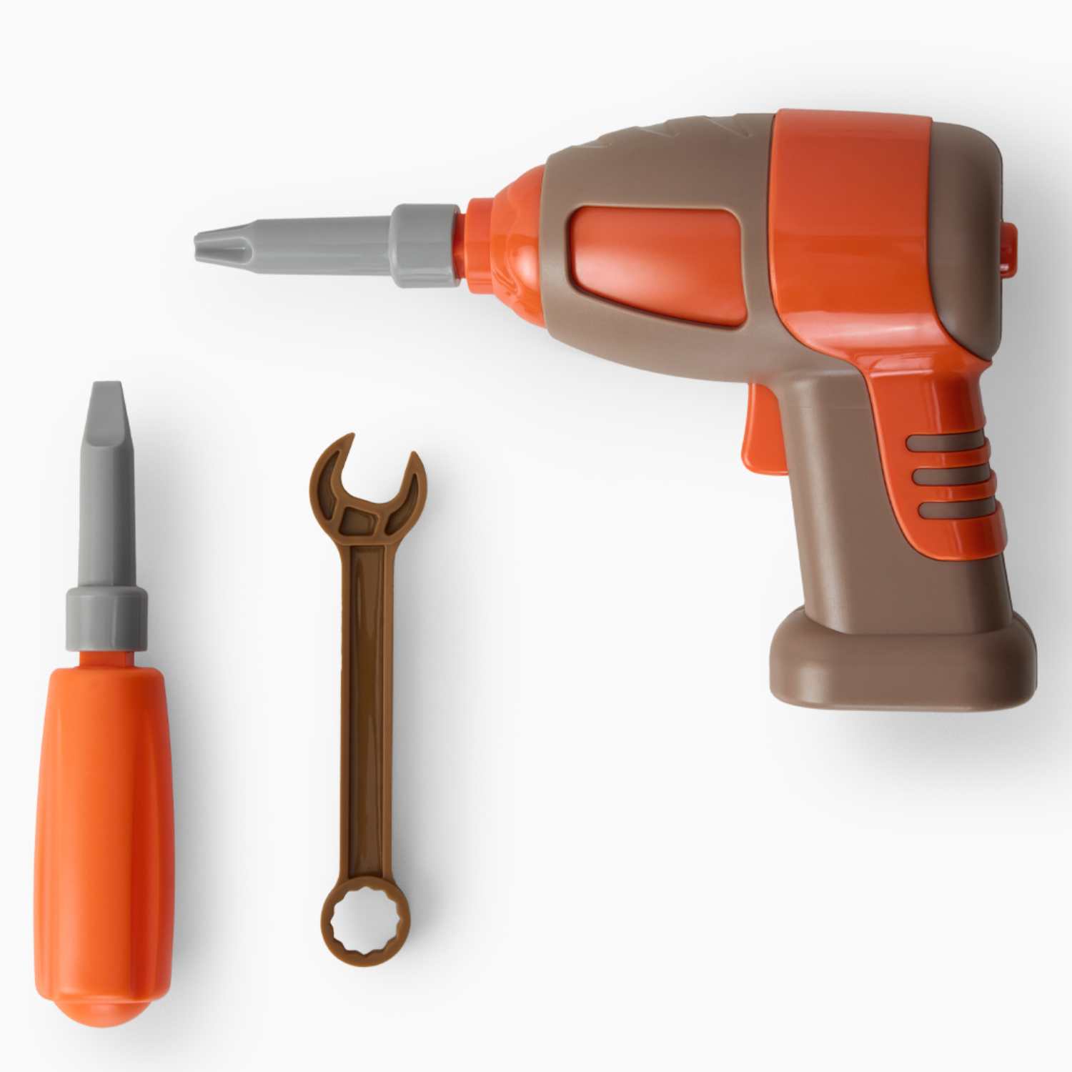 Игрушка-конструктор Happy Baby Dino Tool Kit brown 331984