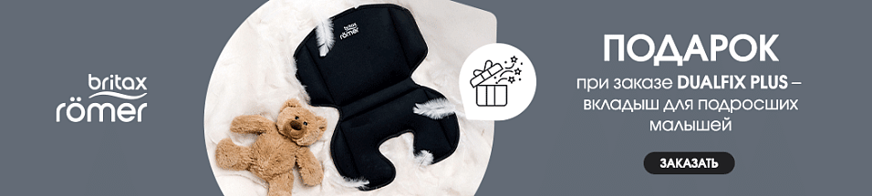 Britax Roemer Dualfix Plus + вкладыш для комфорта
